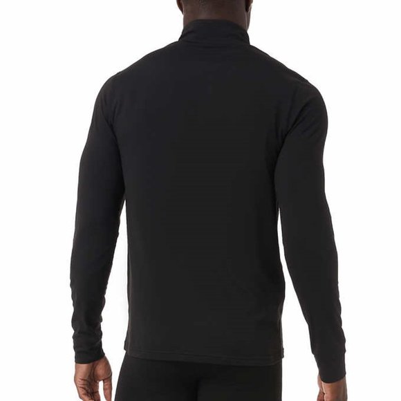 NWT 32 Degrees Heat Men's Quarter Zip Base Layer Long Sleeve Black $40 JK039 - Picture 3 of 4
